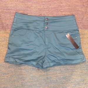 Blue Formal Shorts
